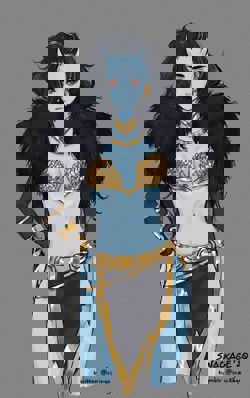 Настоящая Локи.