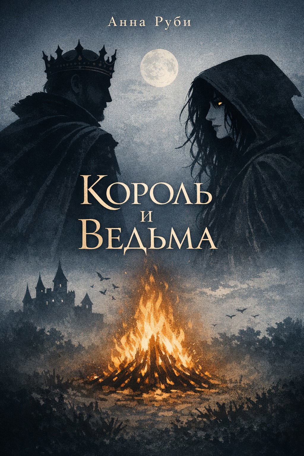 Обложка книги «Король и Ведьма»