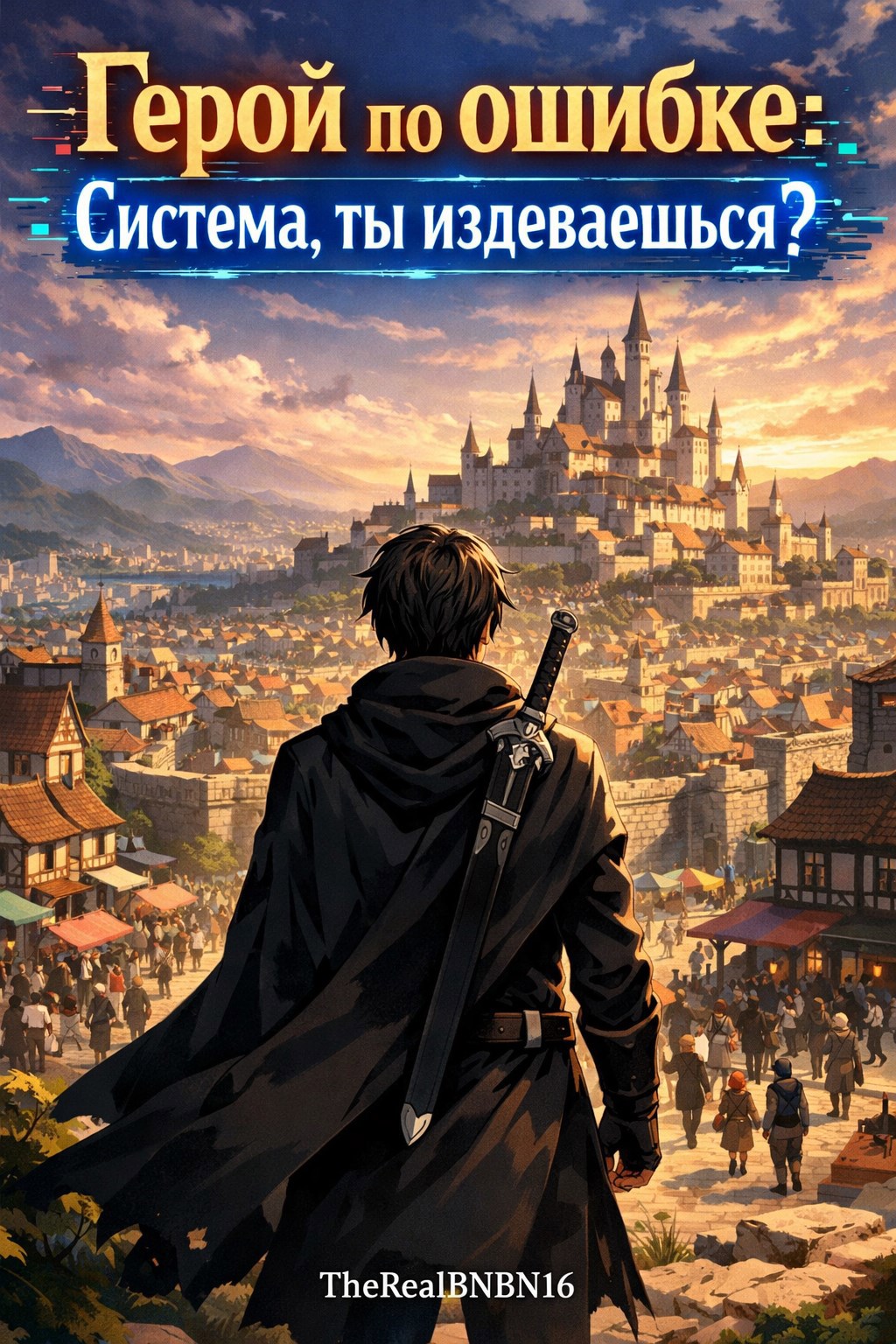 Обложка книги «Герой по ошибке: Система, ты издеваешься?»