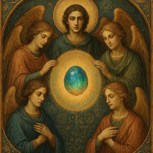 Обложка произведения Архангелы и Чинтамани: символы трансцендентного знания в культуре, искусстве и науке