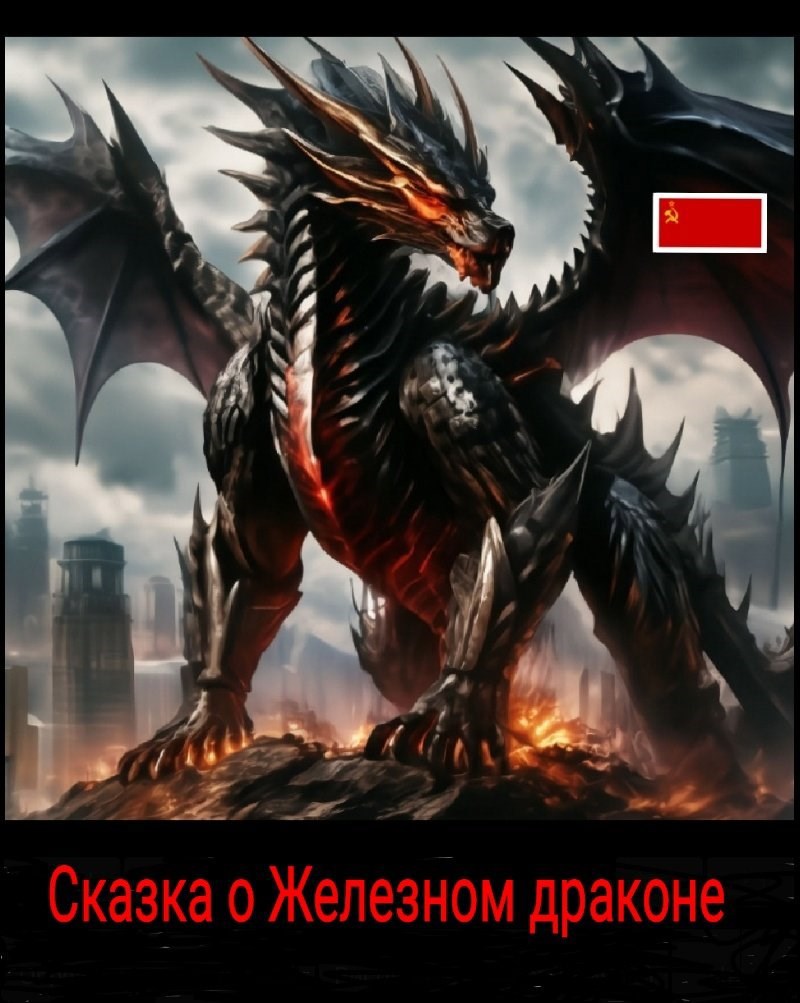 Обложка книги «Сказка о Железном драконе»