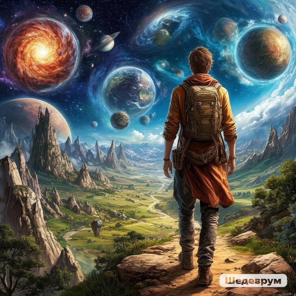 Обложка книги «Путешественник по мирам»