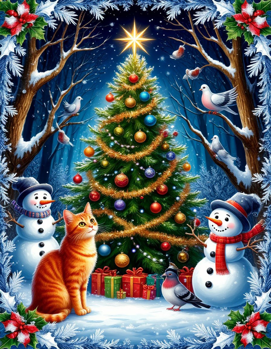 Обложка книги «Сборник новогодних сказок 2025 -> 2026»