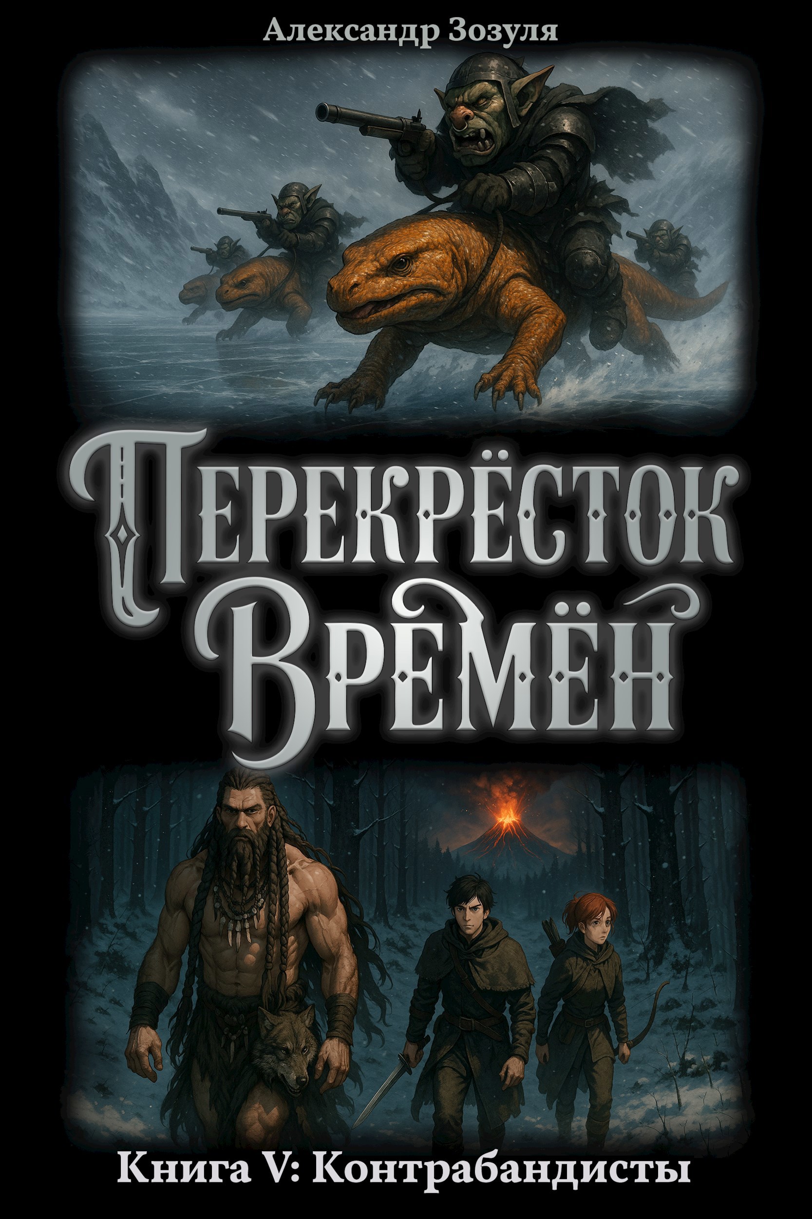 Обложка книги «Перекресток Времен. Книга 5. Контрабандисты»
