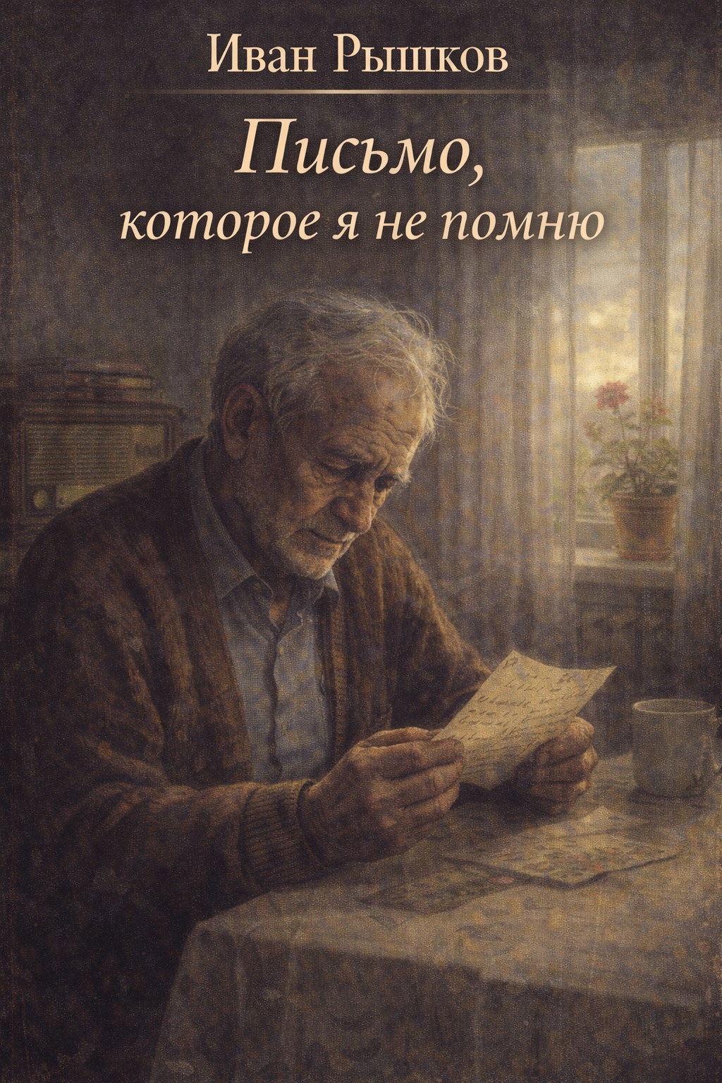 Обложка книги «Письмо себе, которого я не помню»