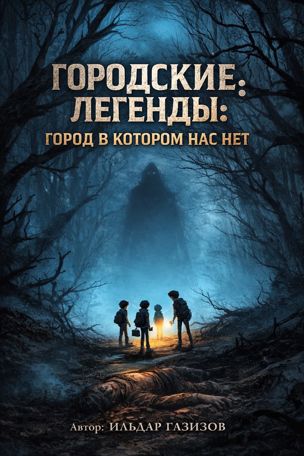 Обложка книги «Городские легенды. Город в котором нас нет»