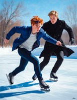 Обложка произведения Коньки