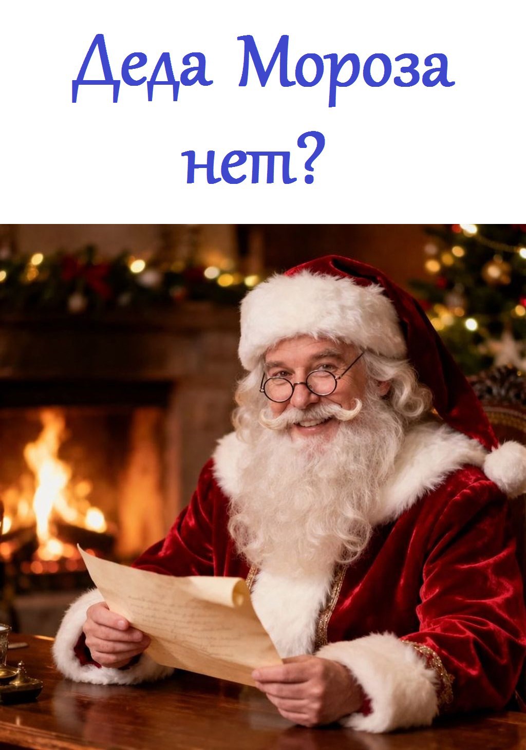 Обложка книги «Деда Мороза нет?»