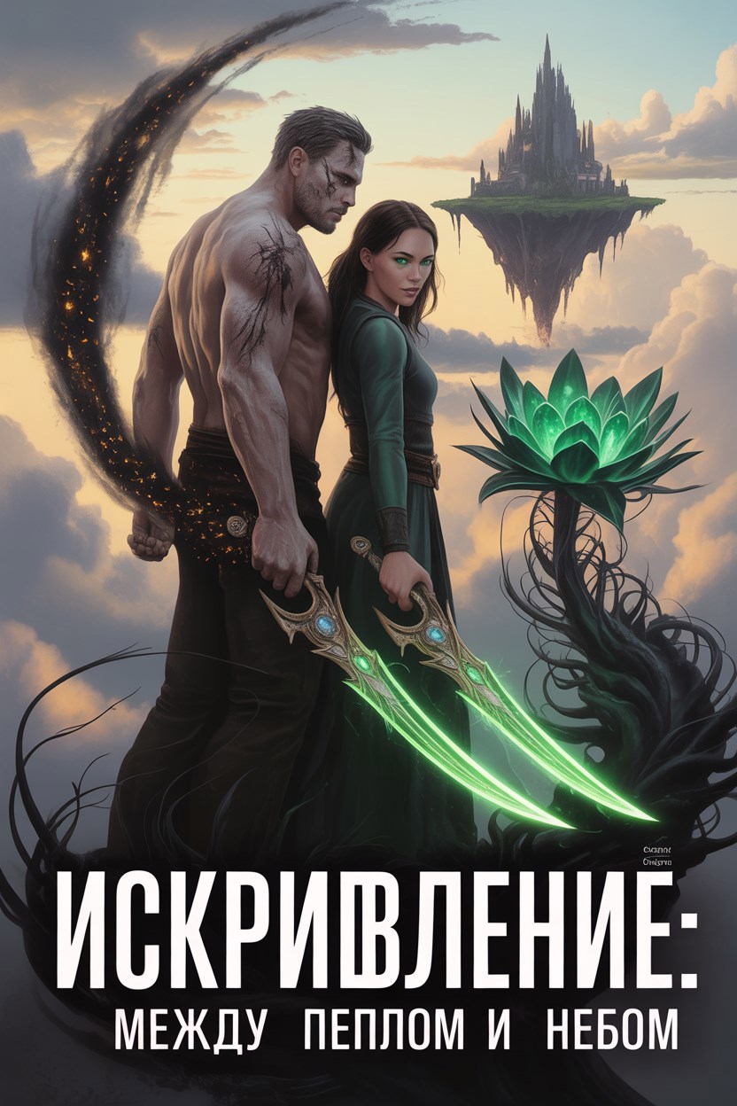 Обложка книги «Искривление: Между пеплом и небом»