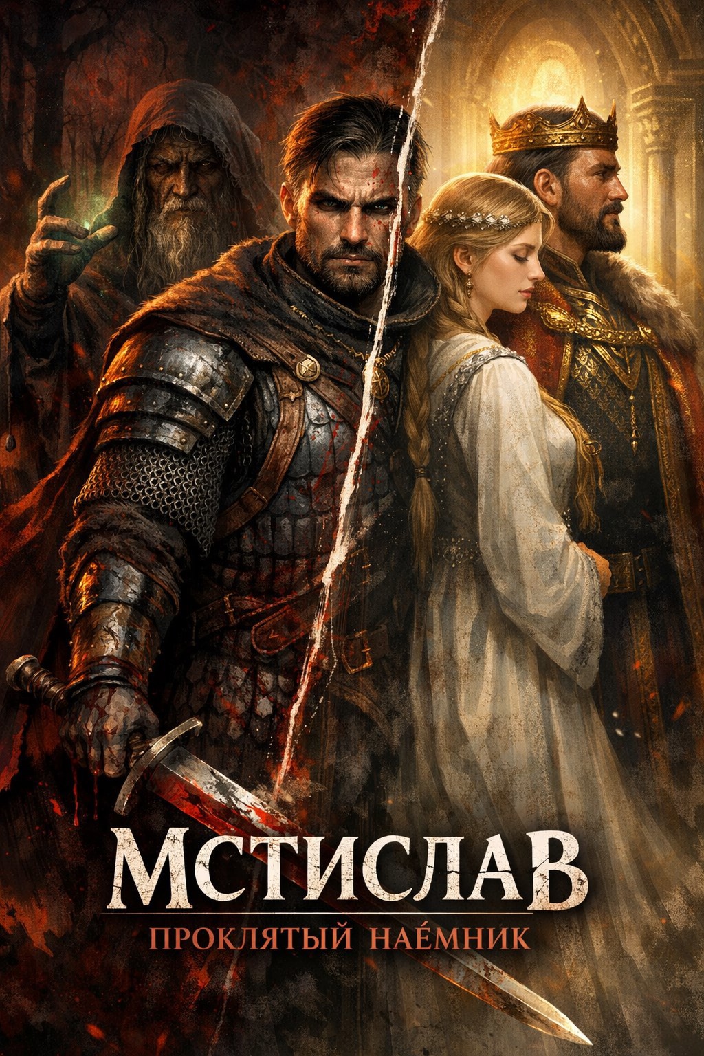 Обложка книги «Мстислав проклятый наемник»