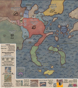 Карта Элементальных...