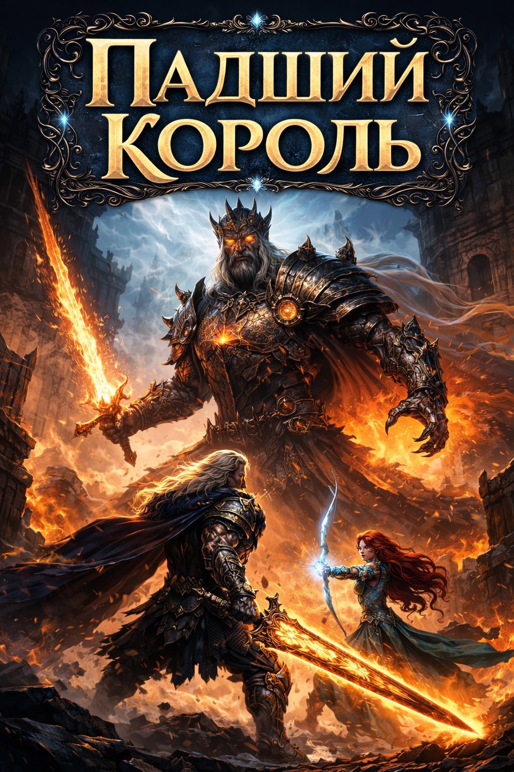 Обложка книги «Падший король»