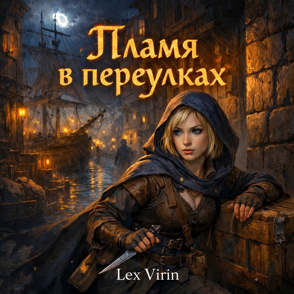 Обложка книги «Пламя в переулках»