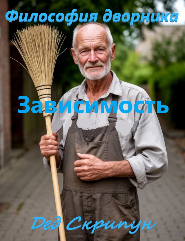 Обложка книги «Философия дворника. Зависимость»