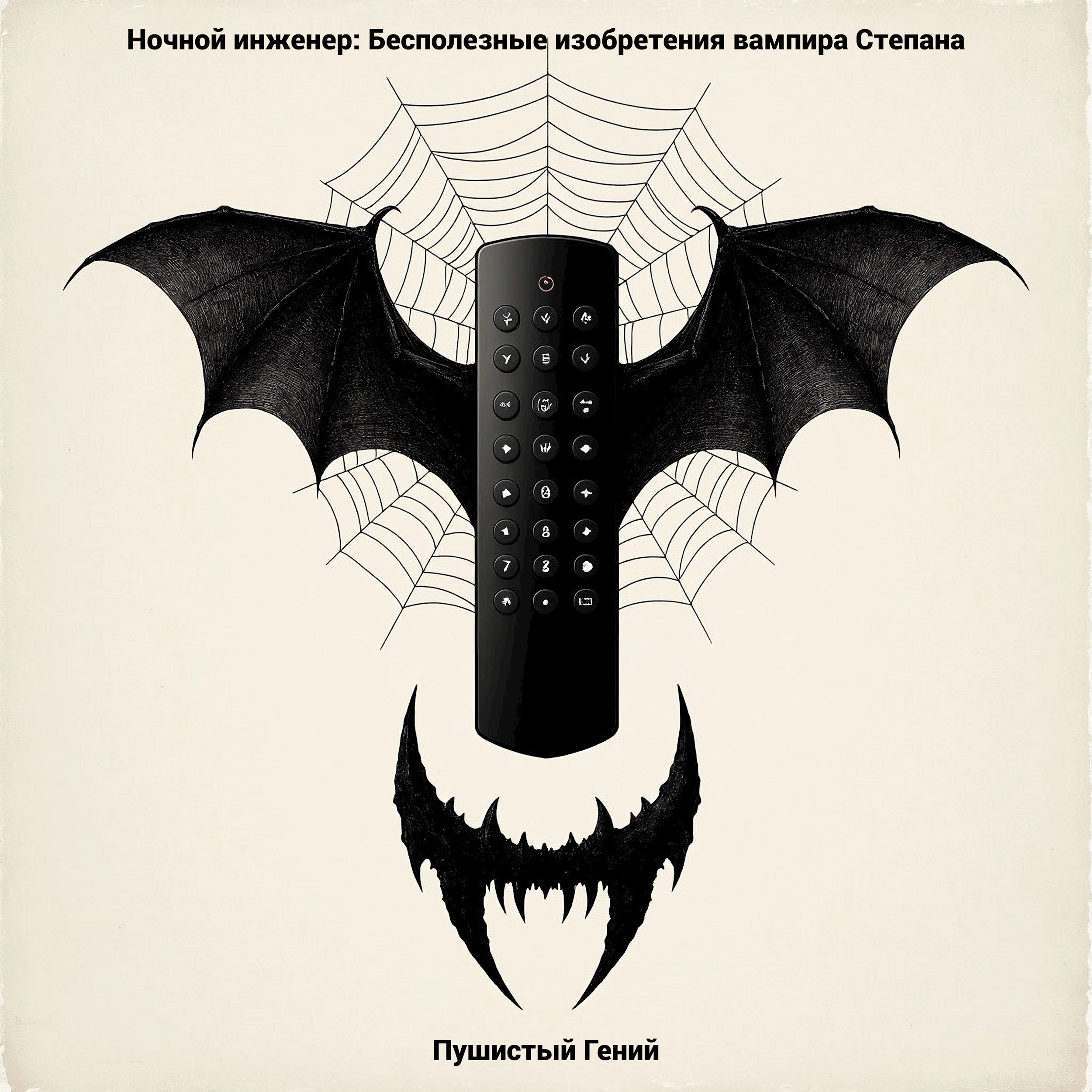 Обложка книги «Ночной инженер: Бесполезные изобретения вампира Степана»