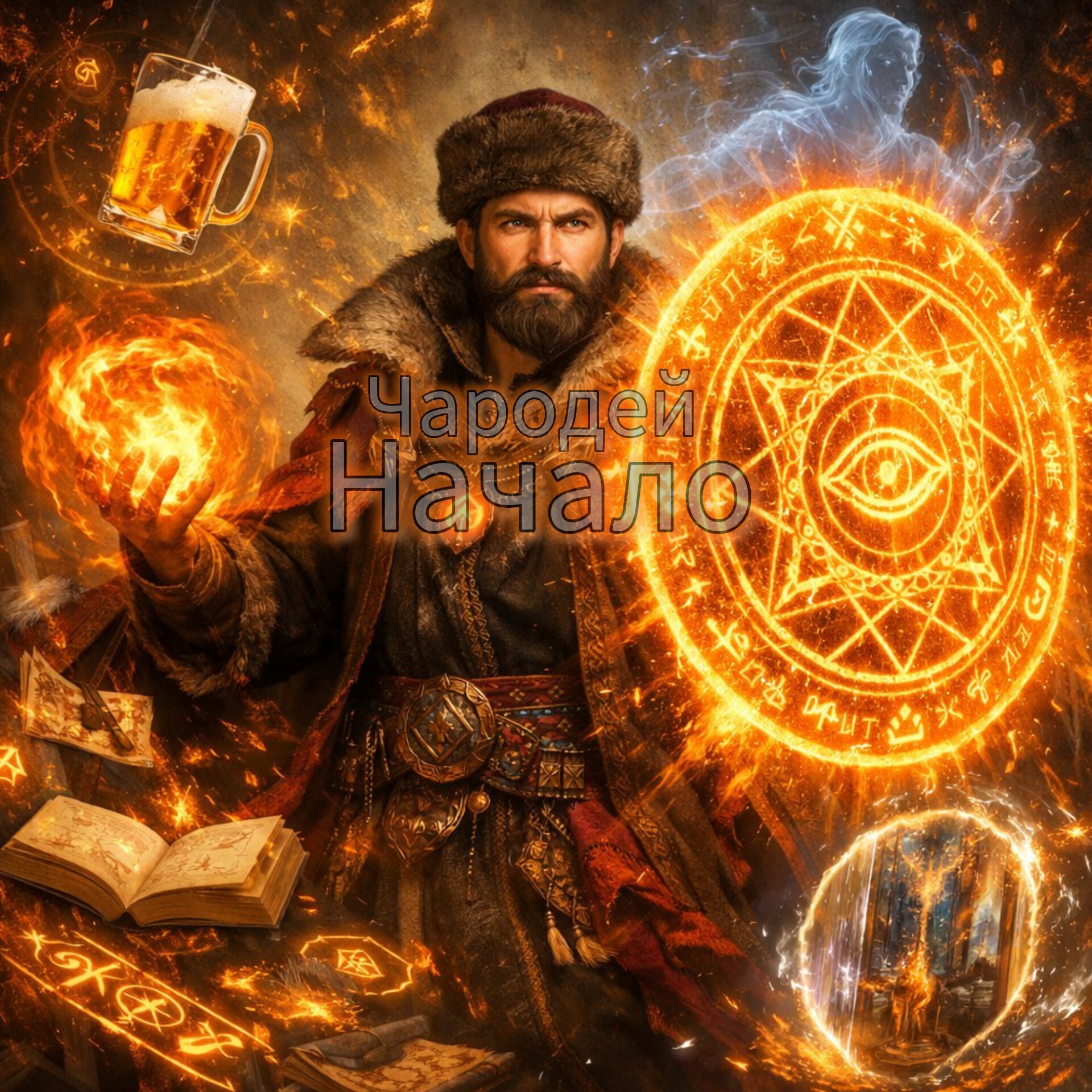 Обложка книги «Чародей: Магия и Жизнь»