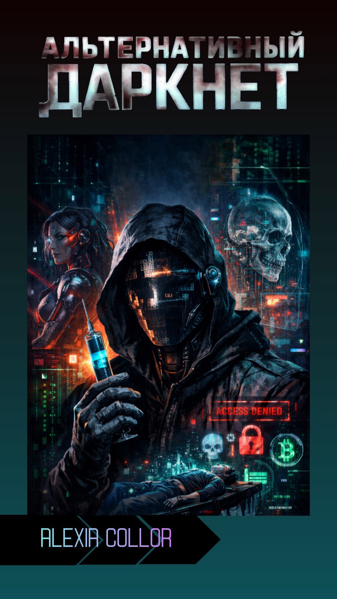 Обложка книги «Альтернативный Даркнет»