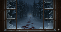 Тут даже стеклопакет...