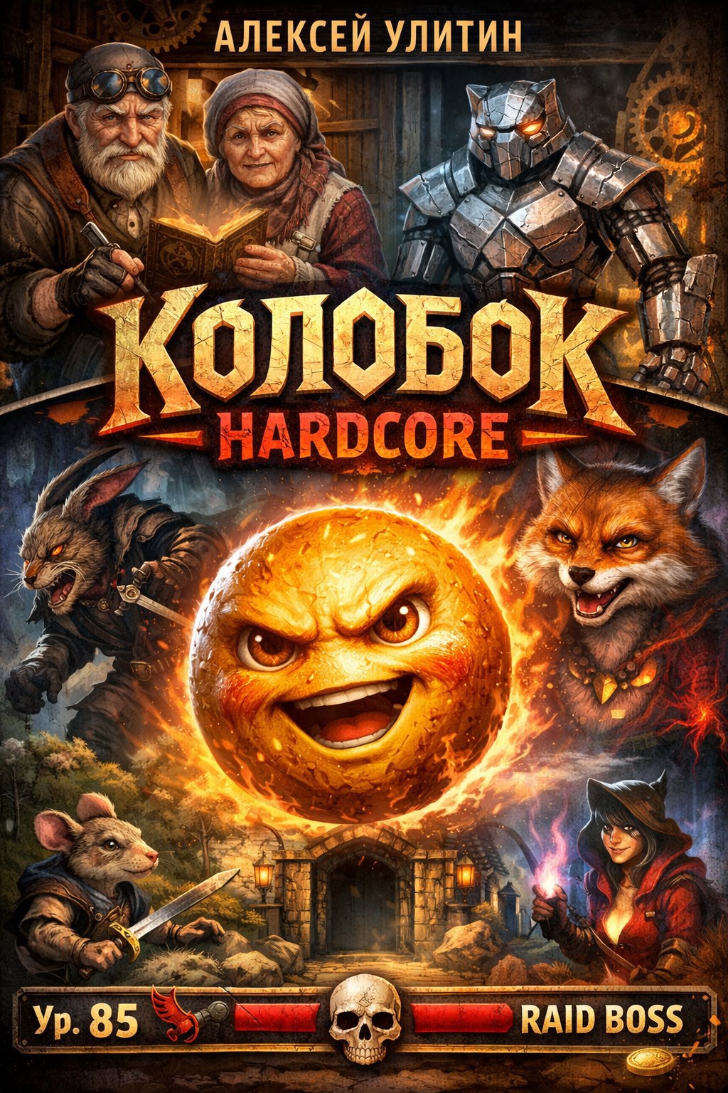 Обложка книги «Колобок Hardcore»