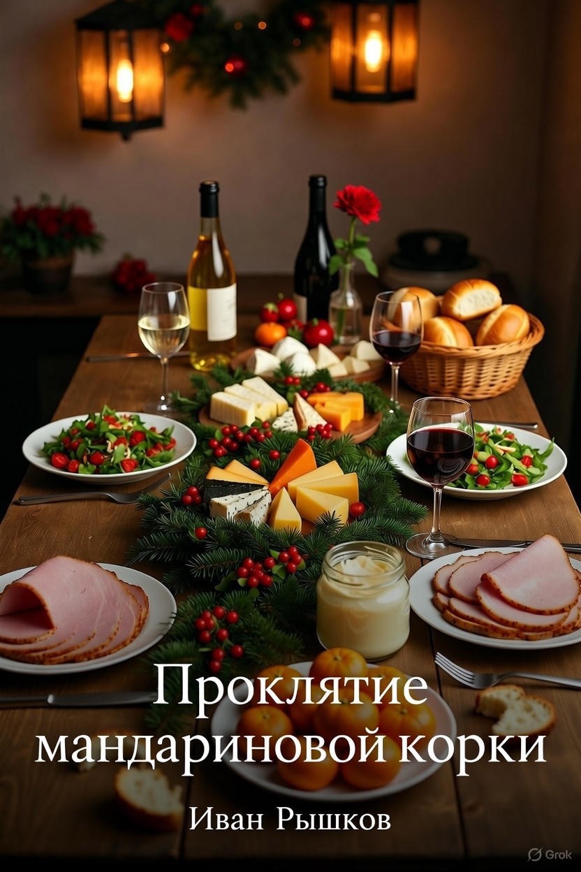 Обложка книги «Проклятие мандариновой корки»