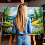 Обложка произведения Цвет надежды - кобальт зелёный