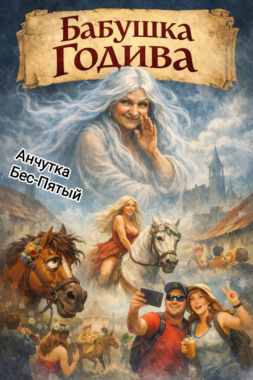 Обложка книги «Бабушка Годива»