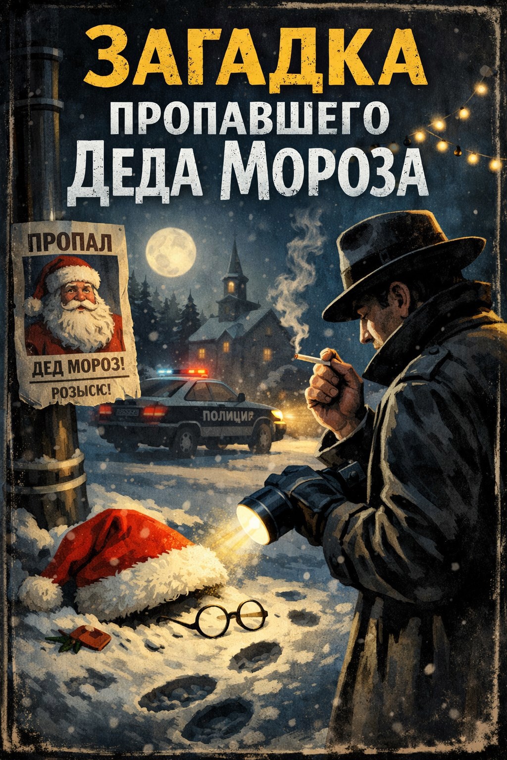 Обложка книги «Загадка пропавшего Деда Мороза.»