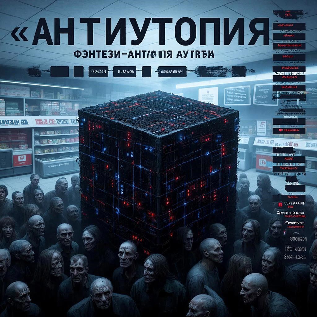 Обложка книги «Антиутопия пьеса-фэнтази»