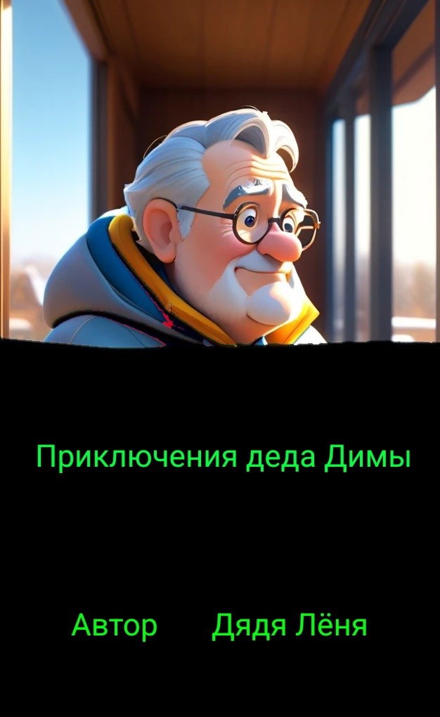 Обложка книги «Приключения деда Димы»