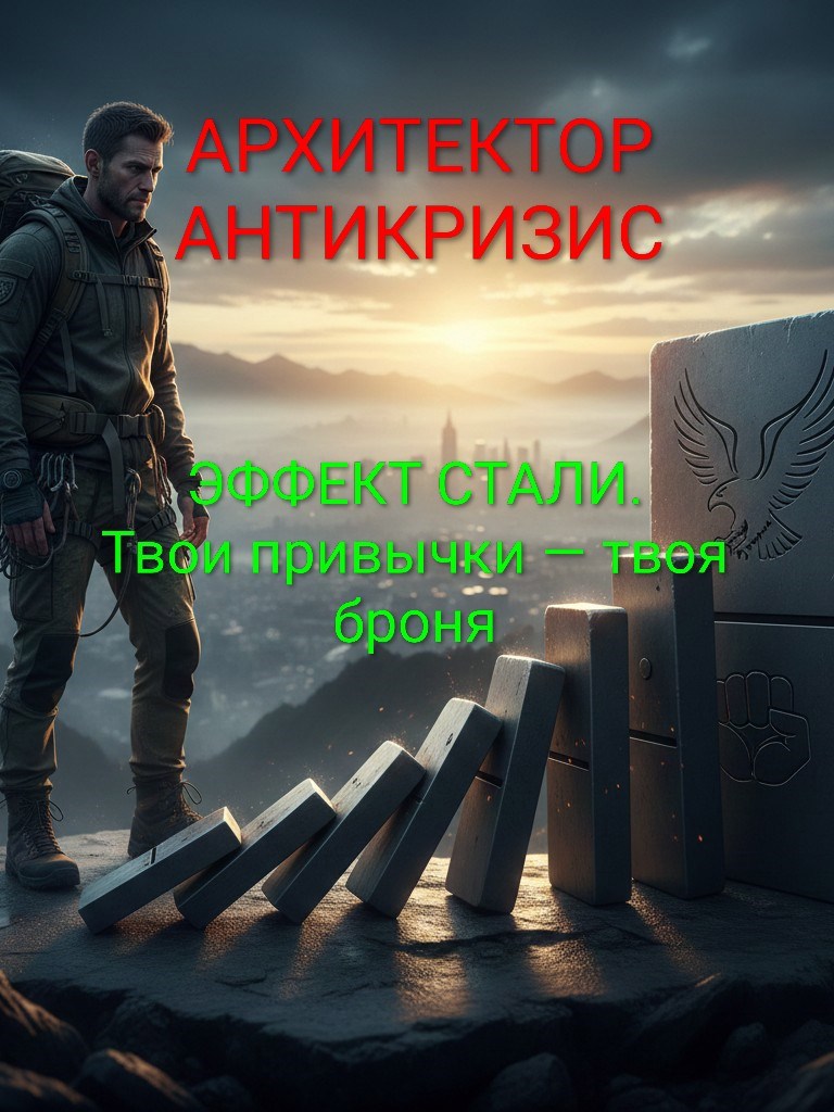 Обложка книги «ЭФФЕКТ СТАЛИ. Твои привычки — твоя броня»