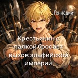 Обложка произведения Крестьянин с палкой бросает вызов эльфийской империи