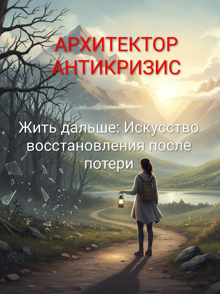 Обложка книги «Жить дальше: Искусство восстановления после потери»