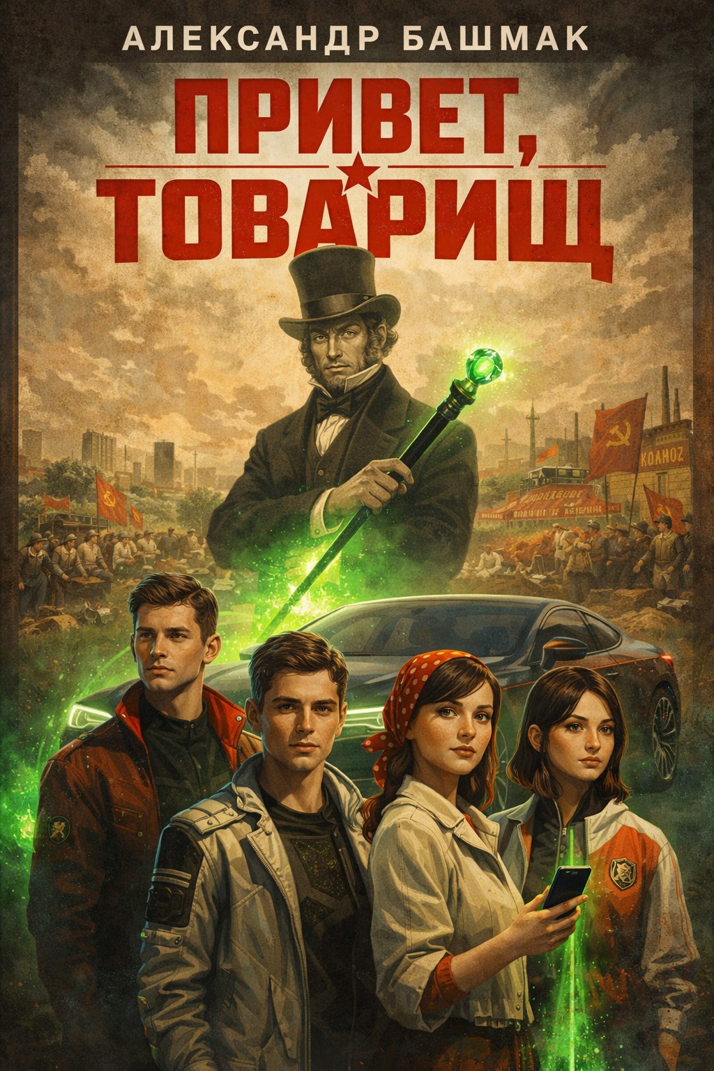 Обложка книги «Привет Товарищ»