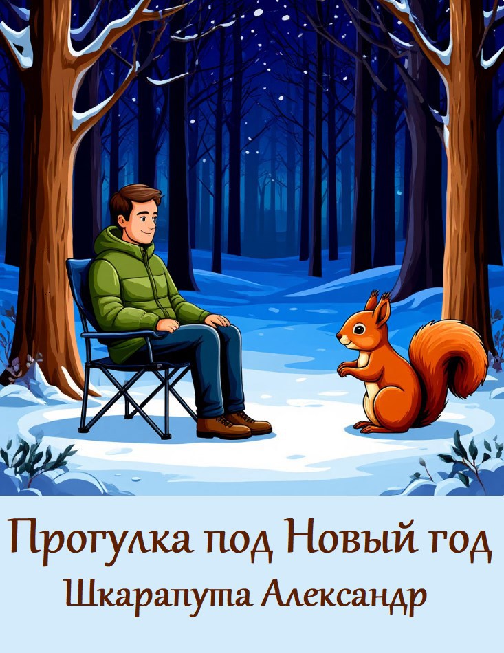 Обложка книги «Прогулка под Новый год»