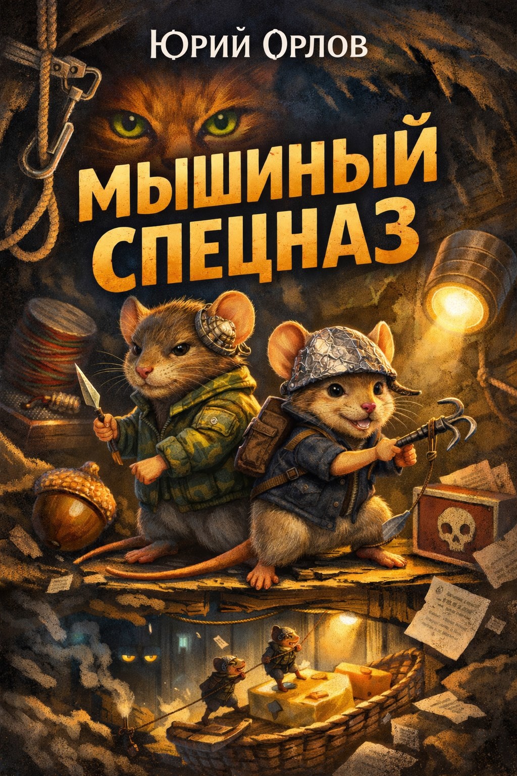 Обложка книги «Мышиный спецназ»