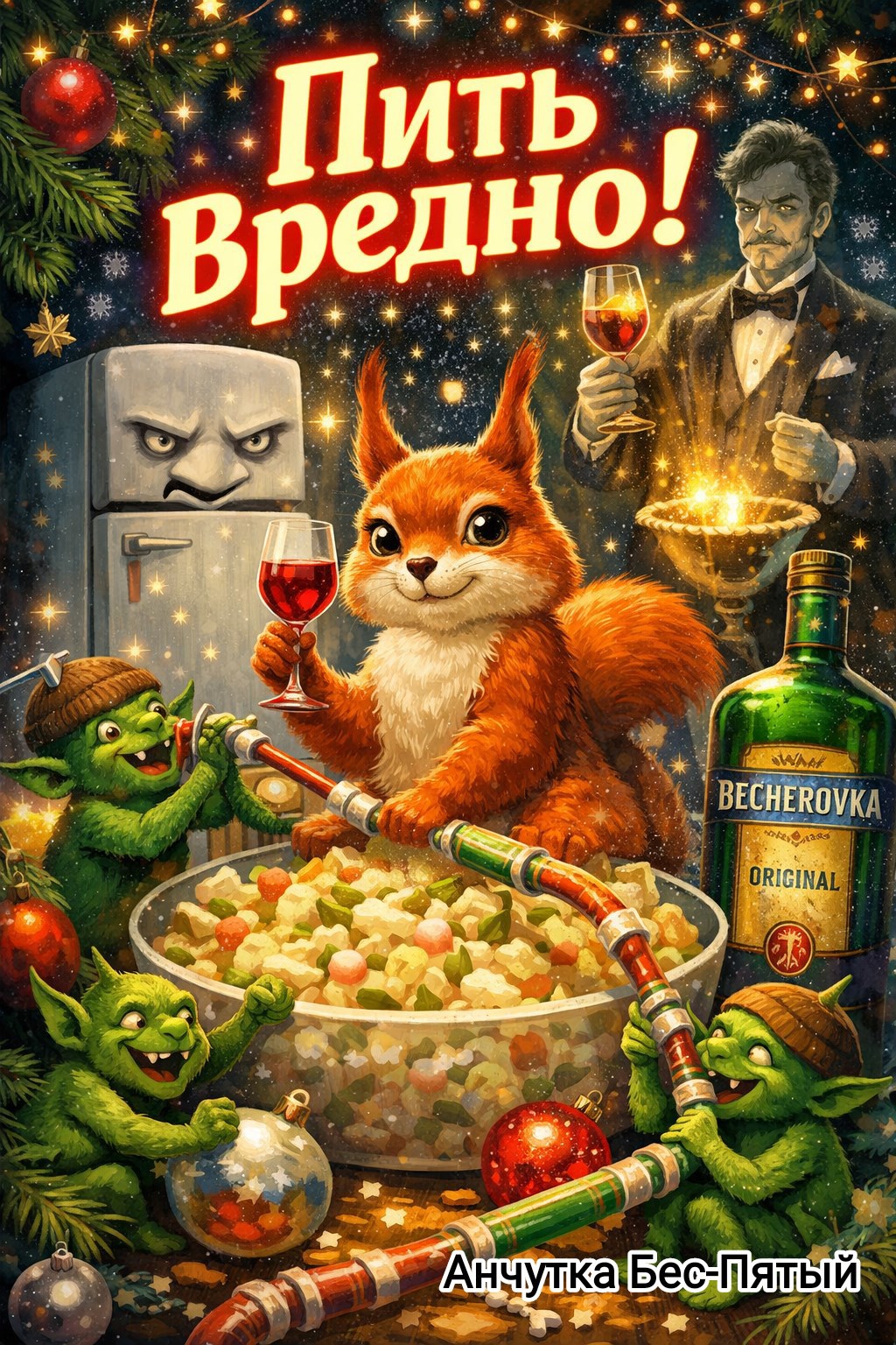 Обложка книги «Пить вредно!»