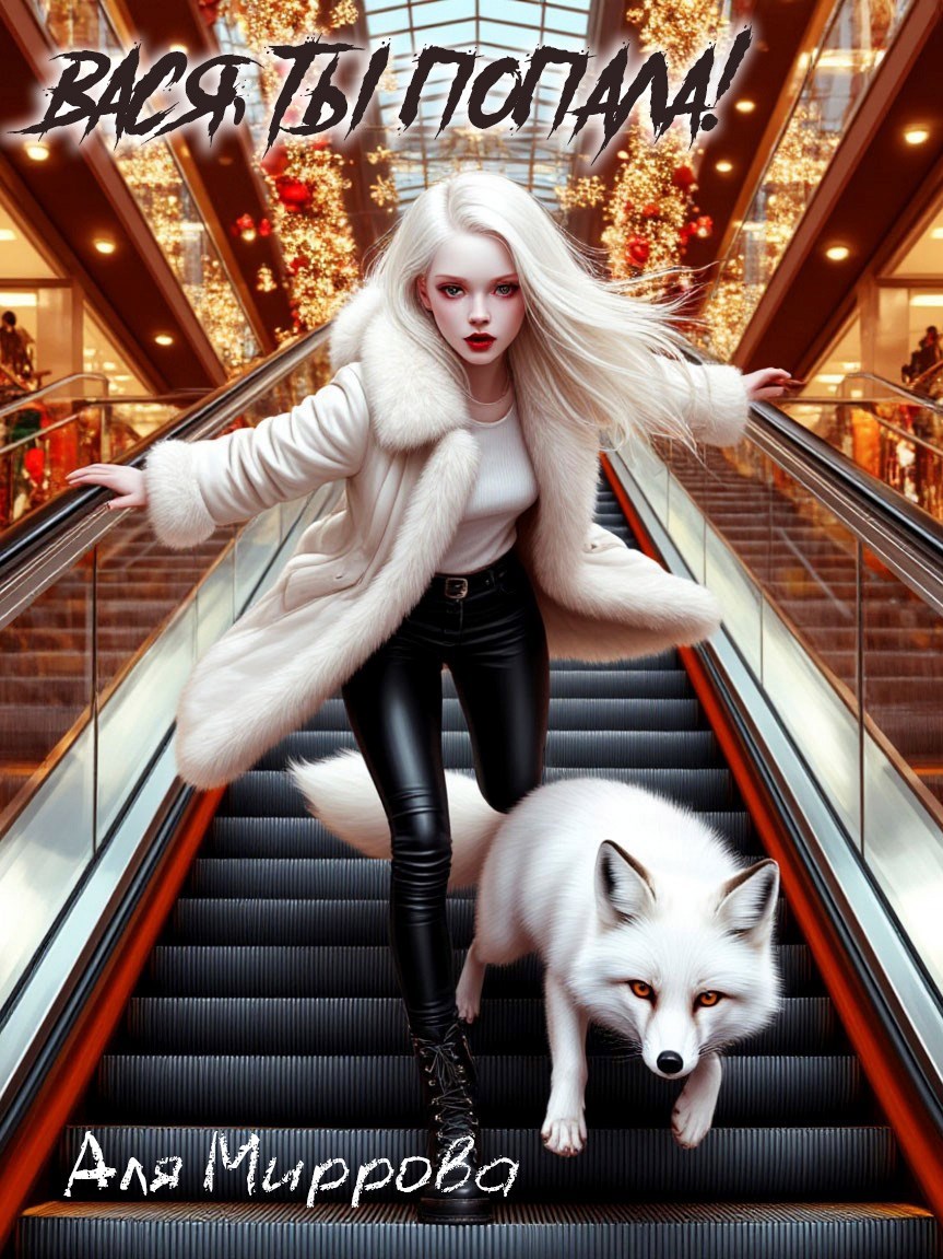 Обложка книги «Вася, ты попала!»