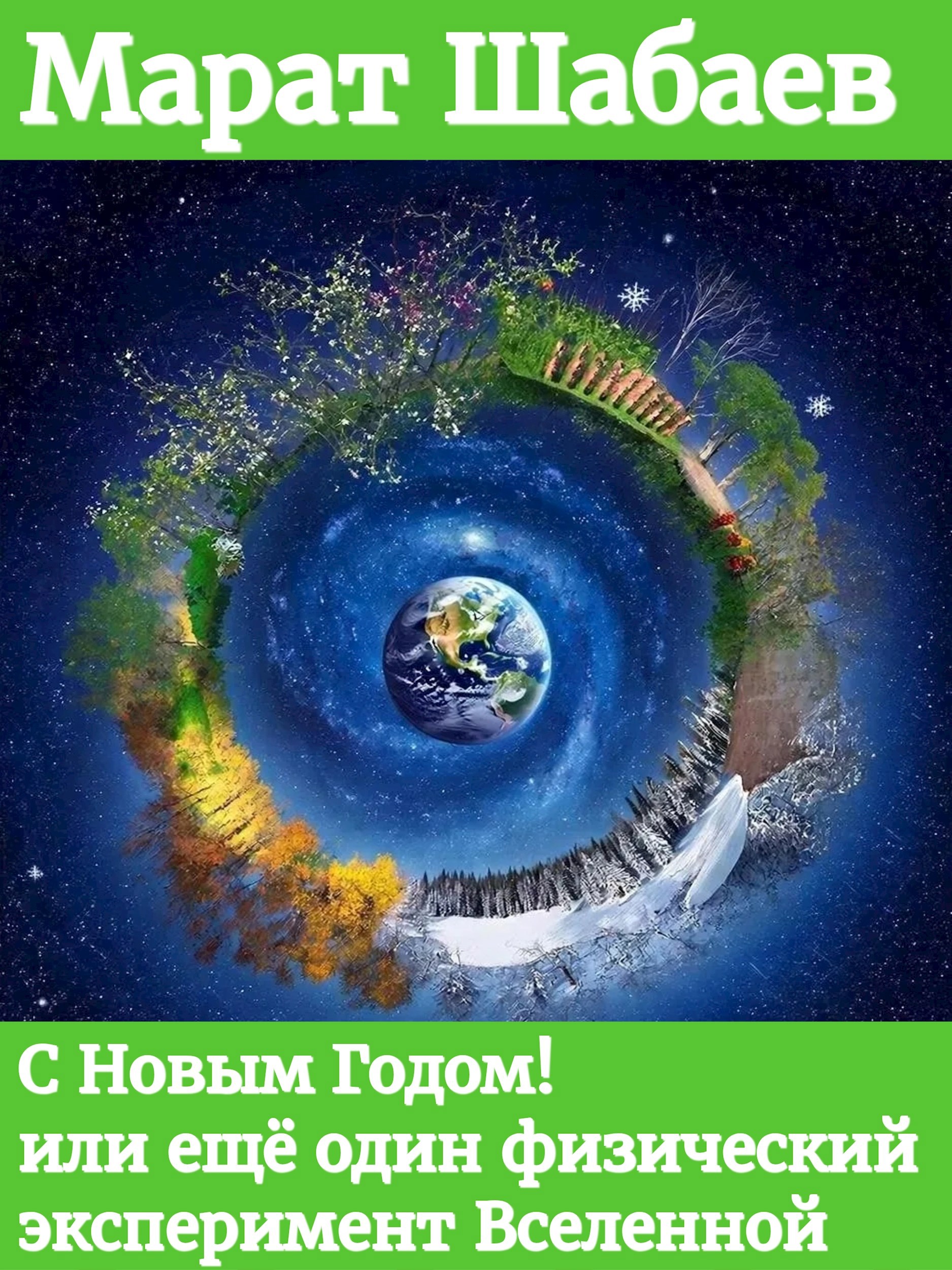 Обложка книги «С Новым Годом! Или ещё один физический эксперимент Вселенной»