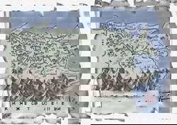 Карта княжества Сепвен