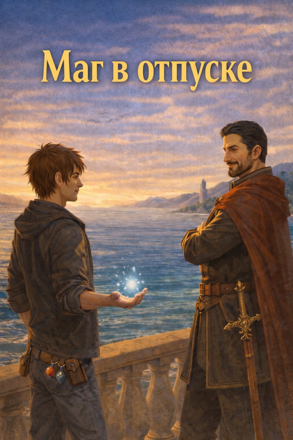 Обложка книги «Маг в отпуске.»