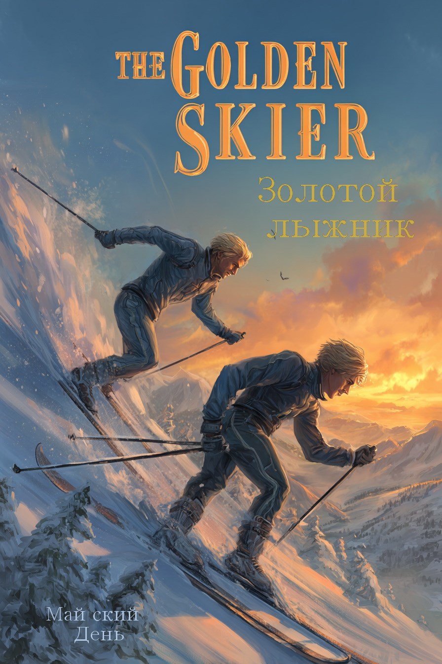 Обложка книги «Золотой лыжник»