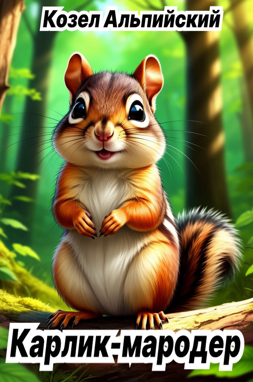 Обложка книги «Карлик-мародер»