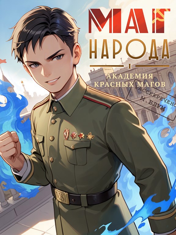 Обложка произведения Маг народа 1: Академия красных магов