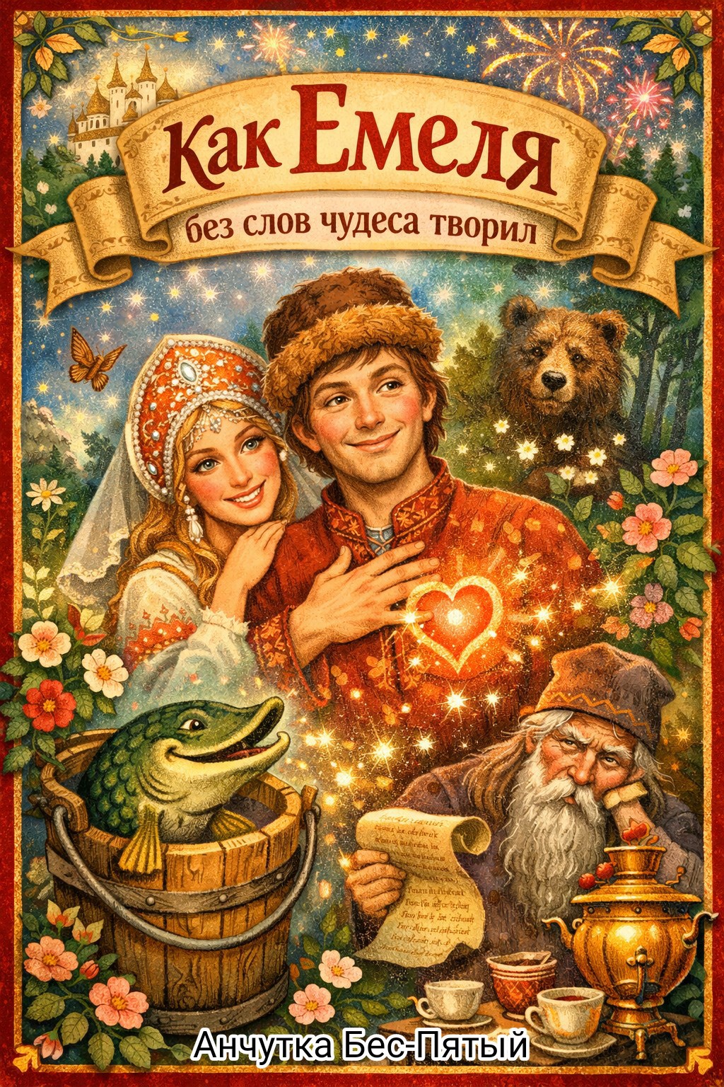 Обложка книги «Как Емеля без слов чудеса творил»