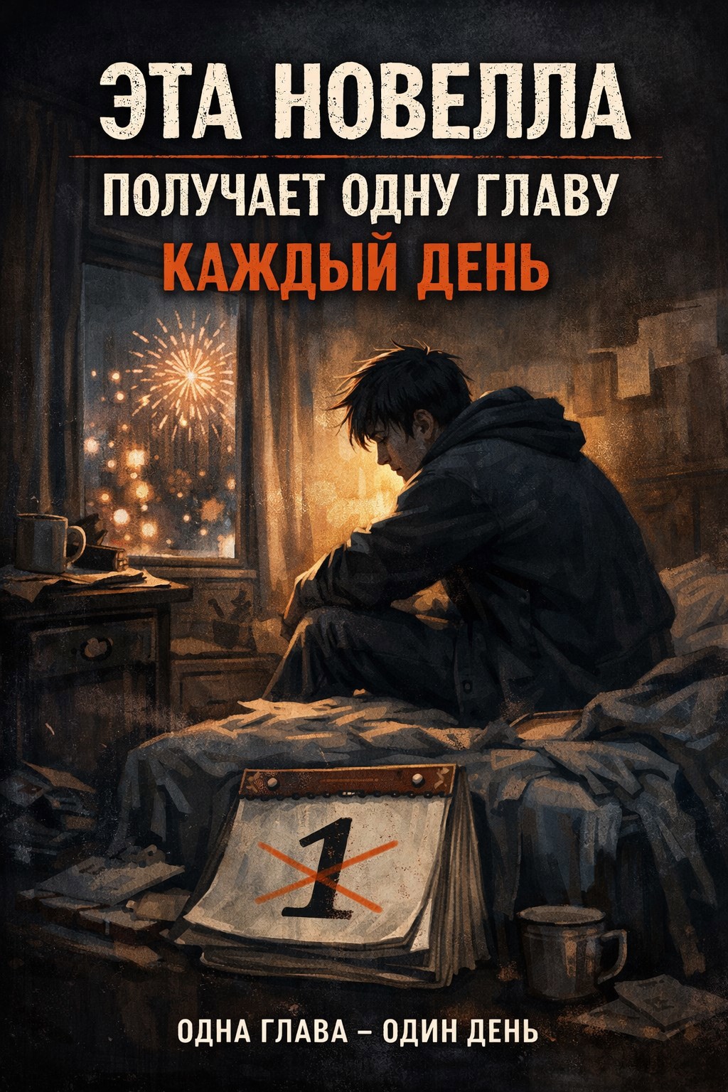 Обложка книги «Эта новелла получает одну главу каждый день»