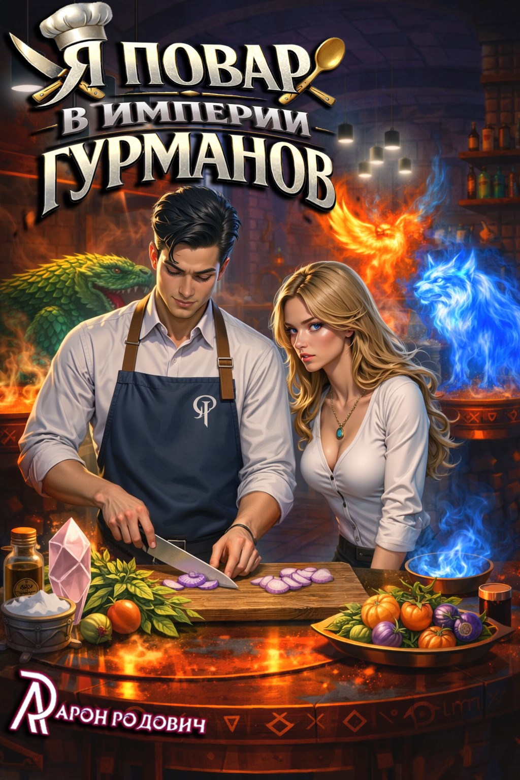 Обложка книги «Я повар в Империи Гурманов»