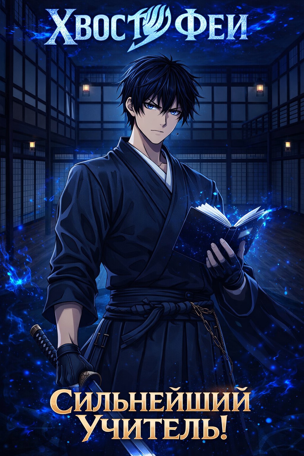 Обложка книги «Хвост Феи: Сильнейший Учитель!»
