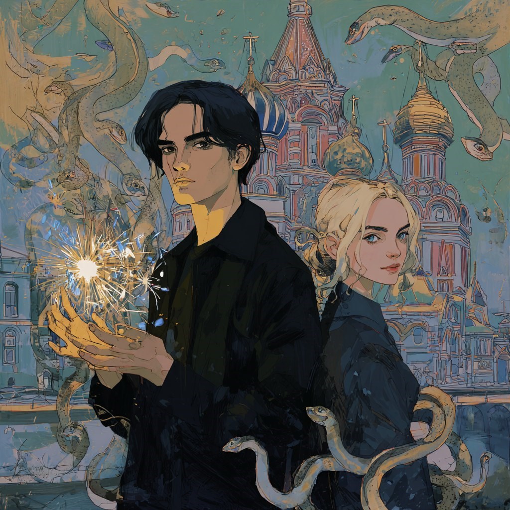 Обложка книги «Мальчик-фейерверк и девочка-змея»