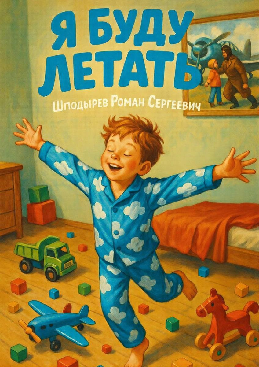 Обложка книги «Я буду летать»
