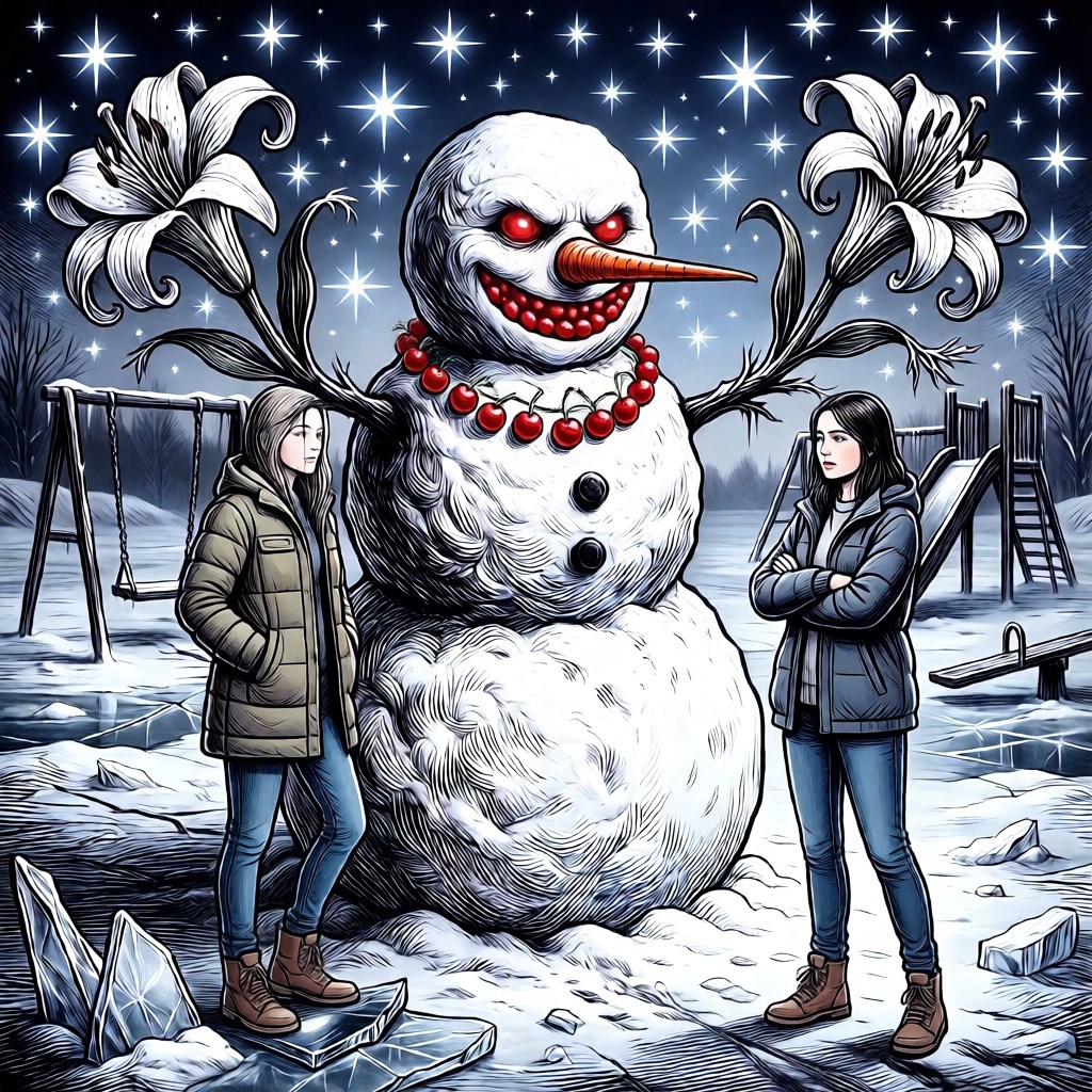 Обложка книги «Снеговик»